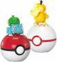 Mattel MEGA Pokémon POKÉ BALL COLL. (COLL. OF 3) - BULBASAUR AND PSYDUCK (OS)