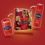 Old Spice Fußball Kulturbeutel Geschenkset für Männer mit Captain Deodorant Body Spray 150ml & Duschgel 250ml 