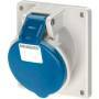 Mennekes 1632 - Straight - 230 V - Blue,White - IP44 - 1 pc(s)