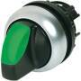 Eaton M22-WLK-G - Toggle switch - Black,Green,Silver - Plastic - IP66 - 29.7 mm - 45.9 mm