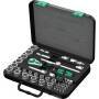 Wera 05003594001 - Socket wrench set - 43 pc(s) - Black,Chrome,Green - CE - Ratchet handle - 3/8"