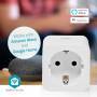 Nedis Smartlife Smart Stecker| WLAN| Leistungsmesser| 3680 W| Type F CEE 7/3| -10