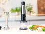 Braun MQ 7025X - Immersion blender - 0.6 L - 1.2 m - 1000 W - Black - Stainless steel