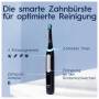 Oral-B iO 4 iO4 Elektrische Zahnbürste/Electric Toothbrush, Magnet-Technologie, 4 Putzmodi für Zahnpflege, Reiseetui, Designed by Braun, matt black