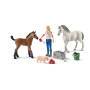 Schleich Farm World Vet visiting mare and foal - 3 yr(s) - Multicolor - Farm - 4 pc(s) - Not for children under 36 months - Closed box