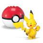 Mattel MEGA Pokémon POKÉ BALL COLL. (COLL. OF 3) - PIKACHU AND ZUBAT (OS)