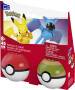 Mattel MEGA Pokémon POKÉ BALL COLL. (COLL. OF 3) - PIKACHU AND ZUBAT (OS)