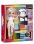 MGA Entertainment Rainbow High Color & Create Fashion Doll- Blue Eyes