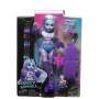 Mattel Monster-High-Puppe, Abbey Bominable Yeti-Modepuppe mit Accessoires