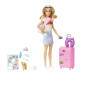 Mattel HJY18 Refreshed Travel Barbie