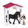 schleich® Horse Club 42437 Pferdebox mit Tori & Princess