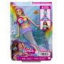 Mattel Barbie Malibu Zauberlicht Meerjungfrau Puppe