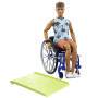 Mattel HJT59 Barbie Ken Fashionistas + Wheelchair