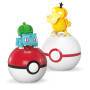 Mattel MEGA Pokémon POKÉ BALL COLL. (COLL. OF 3) - BULBASAUR AND PSYDUCK (OS)