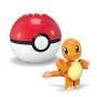 Mattel MEGA Pokémon POKÉ BALL COLL. (COLL. OF 3) - CHARMANDER AND PICHU (OS)