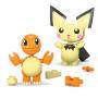 Mattel MEGA Pokémon POKÉ BALL COLL. (COLL. OF 3) - CHARMANDER AND PICHU (OS)