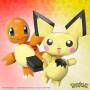 Mattel MEGA Pokémon POKÉ BALL COLL. (COLL. OF 3) - CHARMANDER AND PICHU (OS)