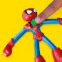 Hasbro PD SPIDERMAN LAUNCH AND SLICE BATTLE