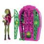 Mattel Monster High Skulltimate Secrets Garden Mysteries Spielset, Venus McFlytrap-Puppe mit mehr al