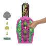 Mattel Monster High Skulltimate Secrets Garden Mysteries Spielset, Venus McFlytrap-Puppe mit mehr al