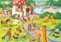 Ravensburger 7813 Puzzle Ein Tag im Zoo 2 X 24 Teile