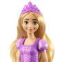 Mattel Disney Princess 2-in-1-Geschichten Rapunzel-Modepuppe mit 2 Oberteilen zum Anklipsen, 2 Röcke