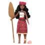 Mattel Disney Vaiana 2 singende Vaiana-Abenteuerpuppe mit charakteristischem Outfit und Accessoires, singt „We‘re Back“ in vier Sprachen, JBT61