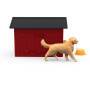 schleich® FARM WORLD 42722 Hundehütte mit Goldenretrievern