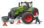 Bruder TRAKTOR FENDT+MECHANIKER+WERKZ. 04041