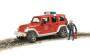 Bruder Jeep Wrangler Unlimited Rubicon Feuerwehrfahrzeug mit Feuerwehrmann 02528