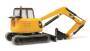 Bruder Cat Mini Excavator - Black,Yellow - Excavator model - Plastic - 1:16 - Cat - Not for children under 36 months