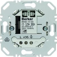 Berker 85421200 - Dimmer - Mountable - Metallic - Metal,Plastic - 230 V - 25 VA