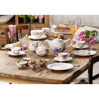 Villeroy & Boch Mariefleur Basic Suppenschüssel 0.75 l Rund Porzellan Mehrfarbig 1 Stueck e