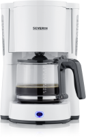 Severin KAFFEEMASCHINE 10TASSEN  1000W (KA 4816    GLAS   WS)