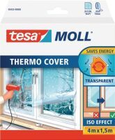 Tesa MOLL Thermo Cover Fensterisolierfolie 4.0 m x 1.5 durchsichtig