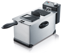 SEVERIN FR 2431 - Low fat fryer - 3 L - 0.4 kg - 3 L - 190 °C - Single