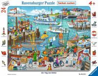 Ravensburger 6152 Puzzle Ein Tag am Hafen 24 Teile