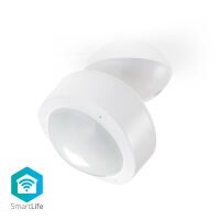 Nedis WIFISM10CWT - Infrared sensor - Wired & Wireless - 20 dBmW - 10 m - Ceiling/wall - Indoor