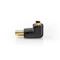 Nedis HDMI -Adapter| Stecker| Buchse| Vergoldet| 270° abgewinkelt| ABS| - Adapter