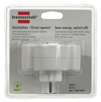 Brennenstuhl 1508100 - White - Cable - 2-pole