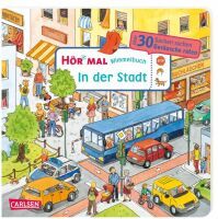 Carlsen Verlag GmbH Hör mal (Soundbuch): Wimmelbuch: In der Stadt