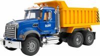 Bruder MACK Granite Tip up truck - Blue,Yellow - ABS synthetics - 3 yr(s) - 1:16 - 185 mm - 530 mm