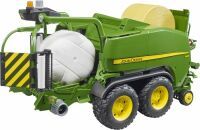 Bruder 02032 John Deere Rundballen- Presswickelkombination C441R