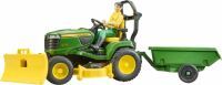 Bruder Frate John Deere con rasaerba a sedile