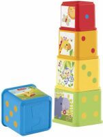 Mattel Fisher Price Bunte Stapelwürfel