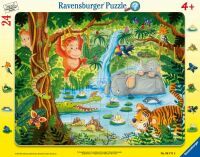 Ravensburger 6171 Puzzle Dschungelbewohner 24 Teile