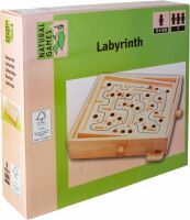 Natural Games Holz Labyrinth 30 x 25,5 cm