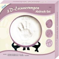 MAMMUT Spiel & Geschenk 3D-Erinnerungen Abdruck-Set-Geschenk