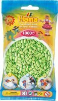 Dan Import Hama® Bügelperlen Midi - Pastell Grün 1000 Perlen.