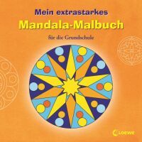 Loewe Mein extrastarkes Mandala-Malbuch für die Grundschule, orange